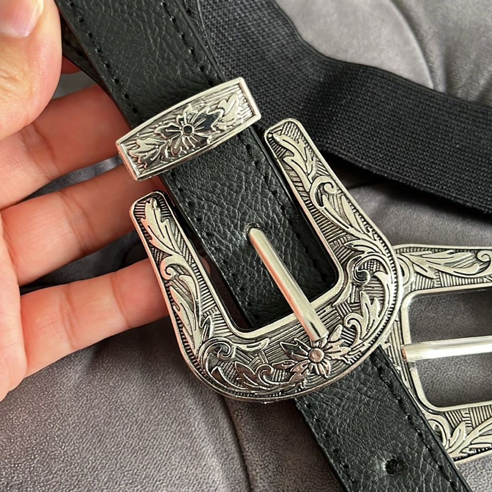 Western Festival Boho Stretch Belt - Picture 4 of 6